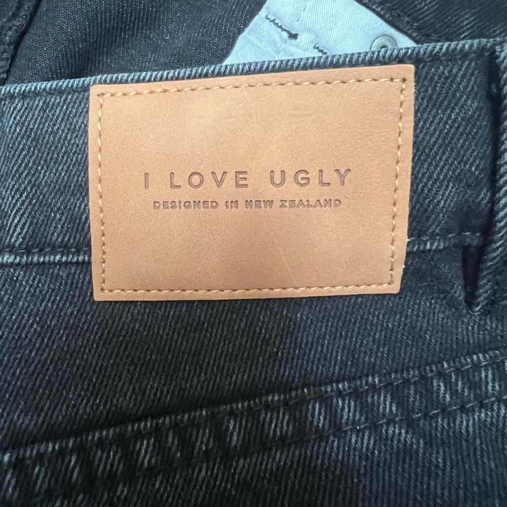 I Love Ugly Hi Stranger 100% Cotton Jean Size L - Picture 5 of 13